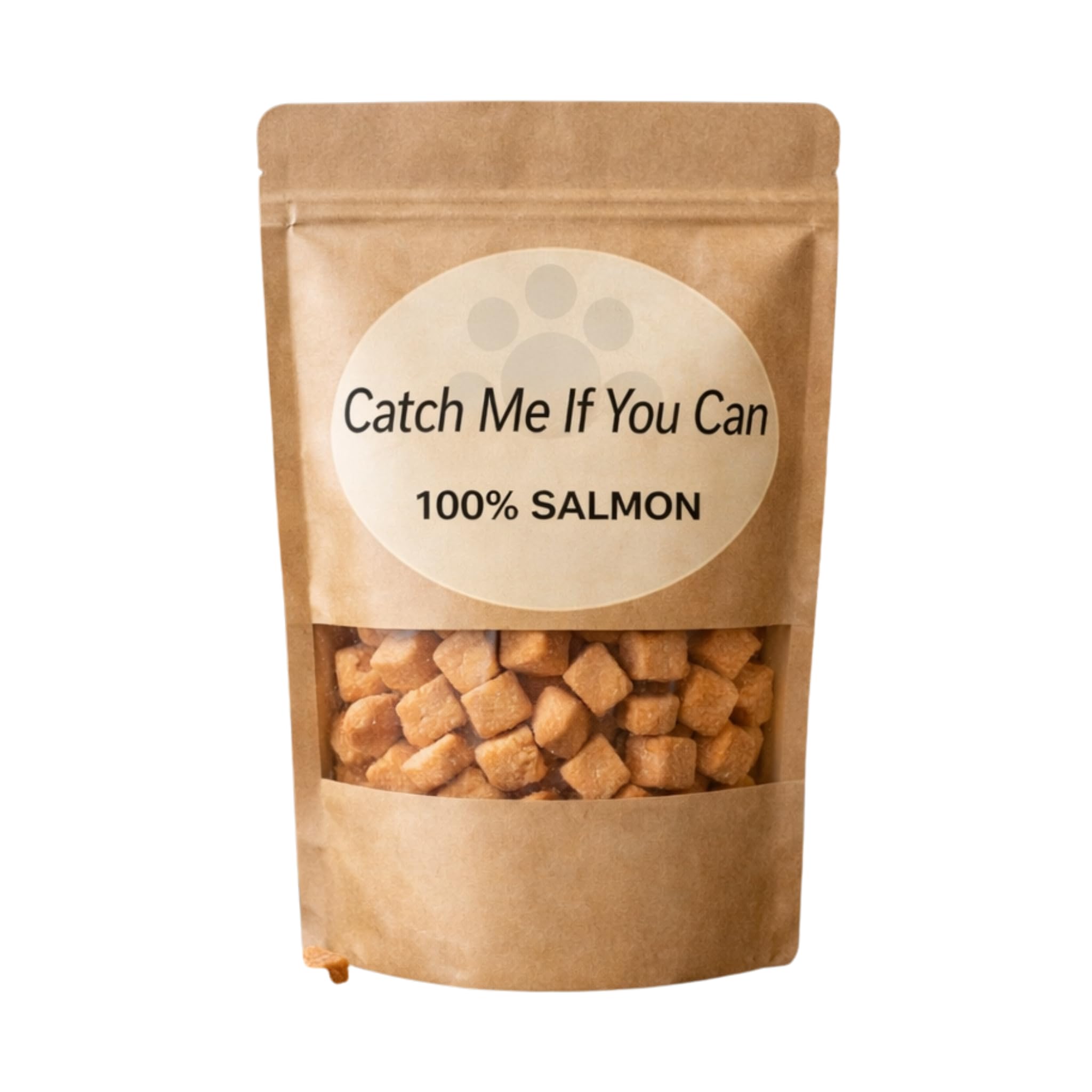 Catch Me If You Can – 100% Freeze-Dried Salmon 60g | Single Ingredient Cat Treats | Grain Free High Protein Natural Snacks