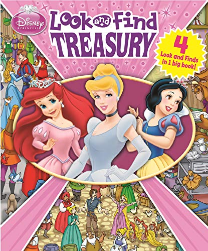 Disney Princess - Look And Find Treasury Bind-U... 1450842062 Book Cover