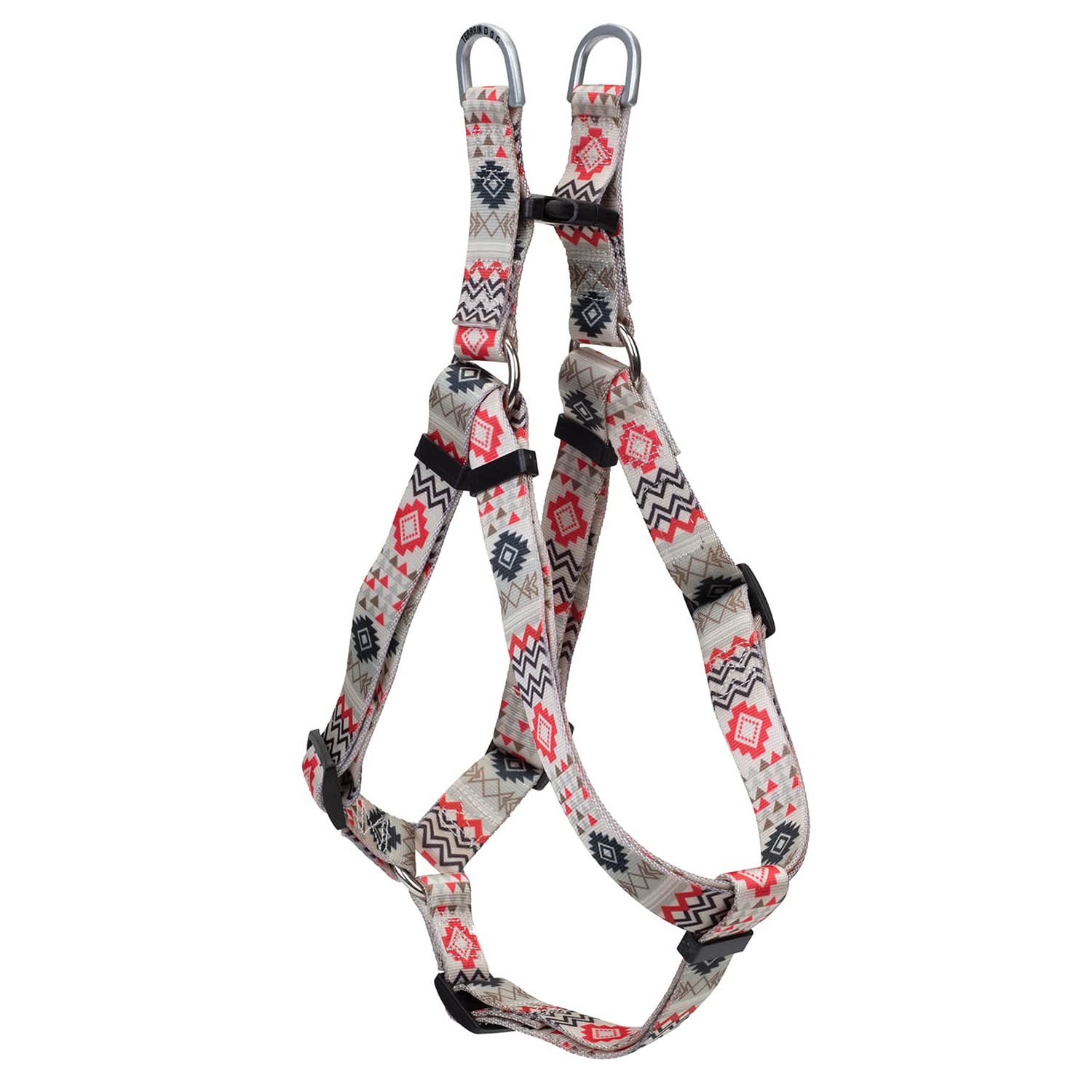Harnais à motifs Terrain D.O.G. sangle tubulaire d'escalade anti frottement chien