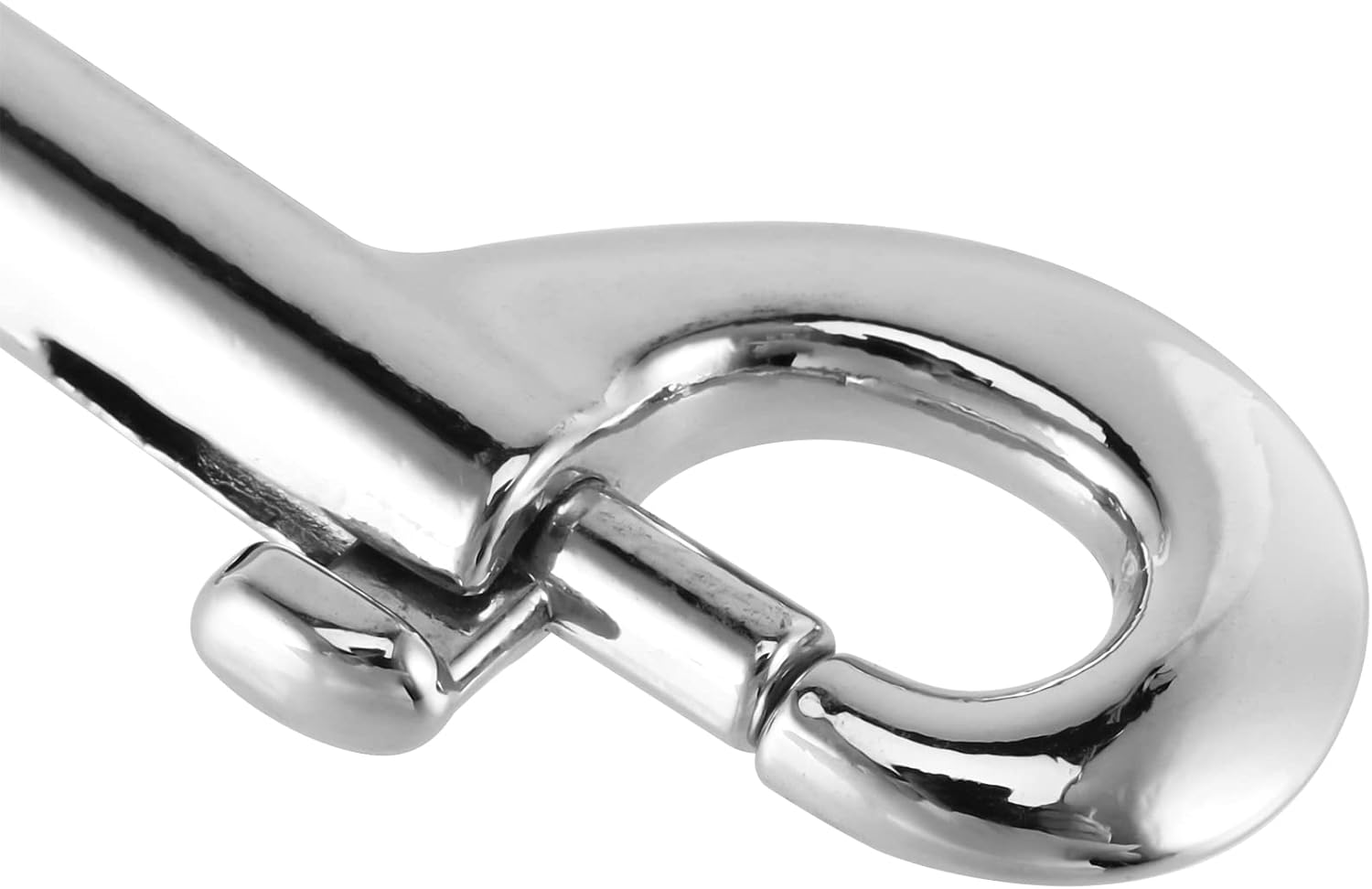 HOZEON 15 Pcs 3.5 Inch Swivel Eye Bolt Snap Hook, Heavy Duty Single Ended Snap Clips, Metal Swivel Snap Clips for Keychain, Flag, Clothes Line, Camera Strap, Clothesline