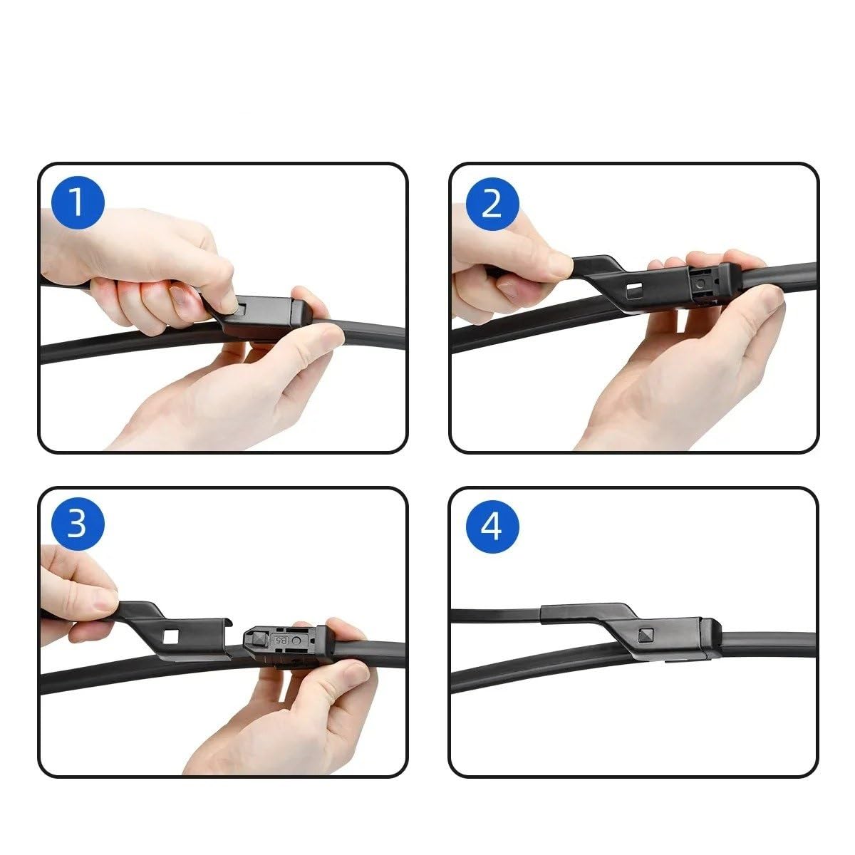 Escobilla Coche Para Volvo Para XC90 MK2 2016-2020 Escobillas Limpiaparabrisas Delanteras Y Traseras Accesorios Para Cortador Ventana Parabrisas