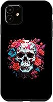 Vista 8 de Breast Cancer Skull Shirt For Women Sugar Skull Pink Ribbon Case for iPhone 16