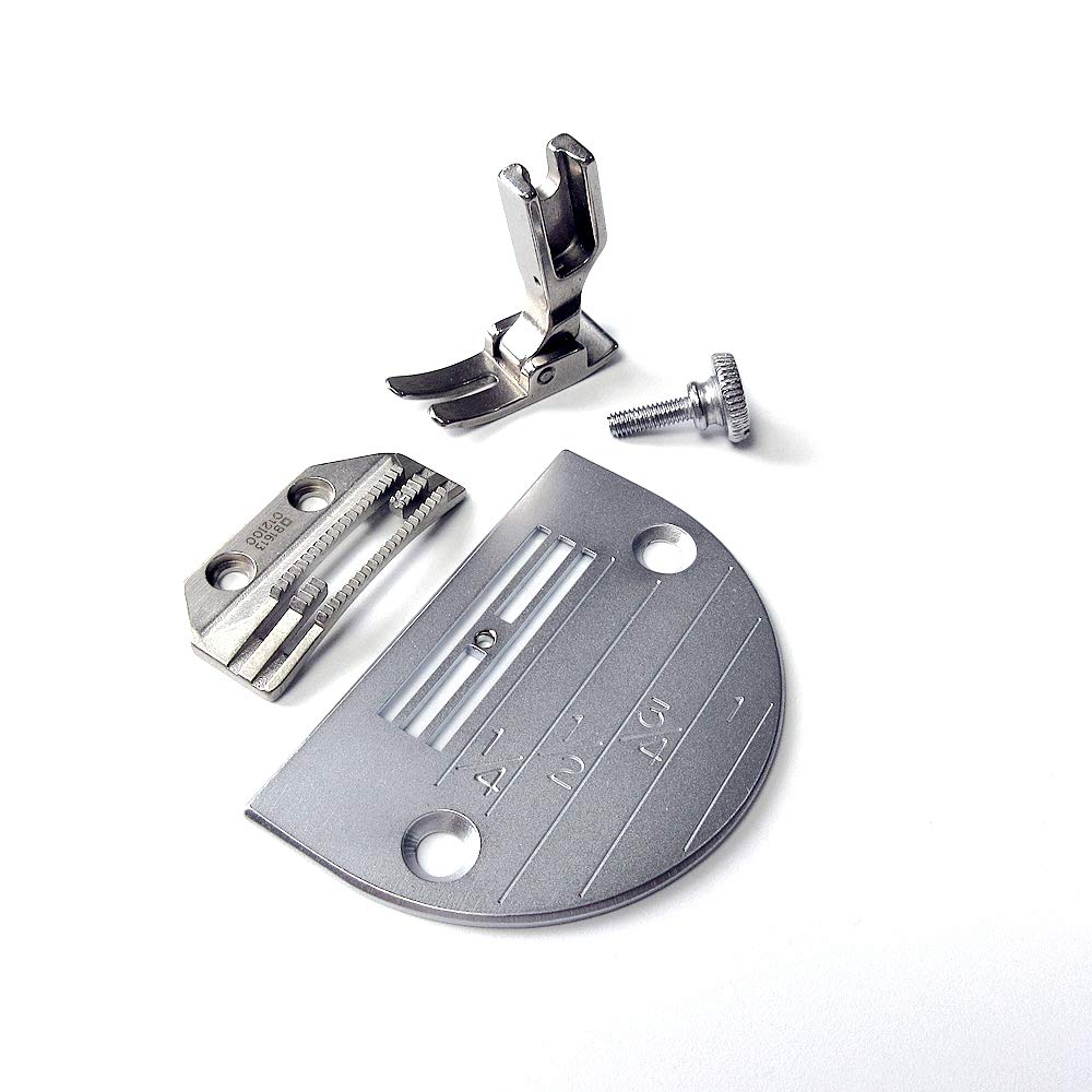 Plaque D'aiguille Chien D'alimentation Pied Pour Machine à Coudre Juki Ddl-8300, Ddl-8700