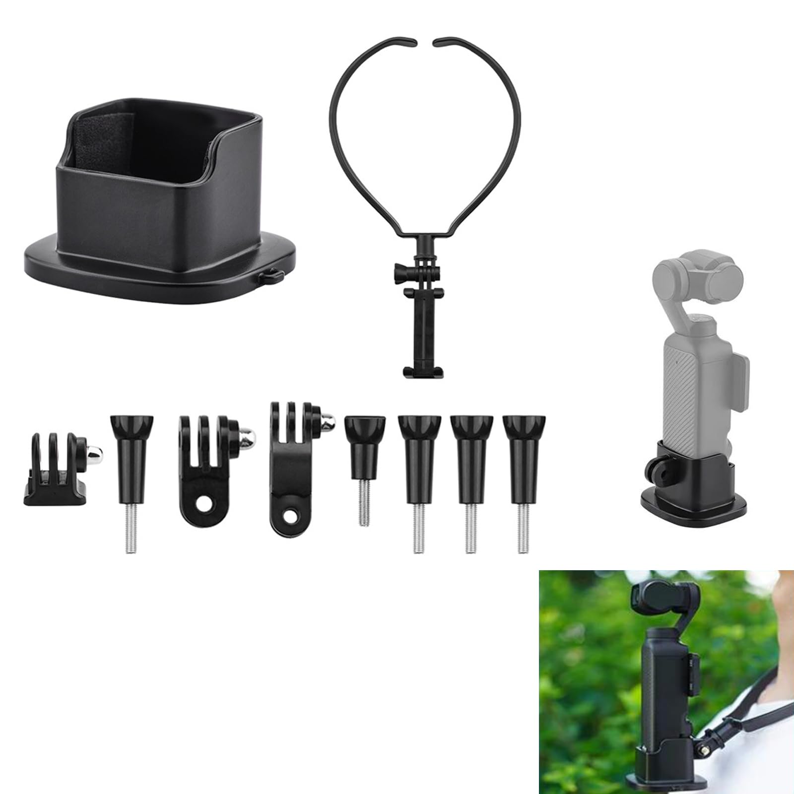 Adattatore Telaio Con Doppia Ganascia Fredda Per DJI Osmo Pocket 3 - Supporto Per Treppiede E Accessori - 4