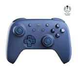 8BitDo Ultimate 2C Bluetooth Controller for Switch, Switch 2, Hall Effect Joysticks, Wake-up Switch 1, Non-linear Digital Triggers, Remappable L4/R4 Bumpers, 6-axis Motion Control and Rumble Vibration - Dark Blue