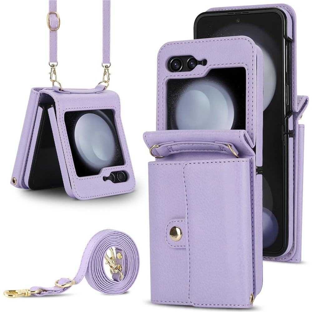 Protection Samsung Galaxy Z Flip 7 FE violet ajustement parfait - 6