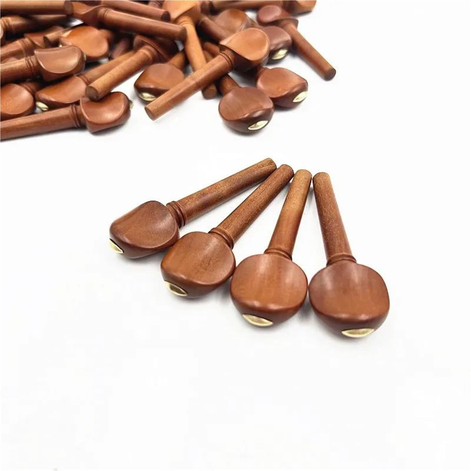 Accessori Per Strumenti A Violino Un Set Di 4 Accessori Per Corde Violino In Bronzo E Rame