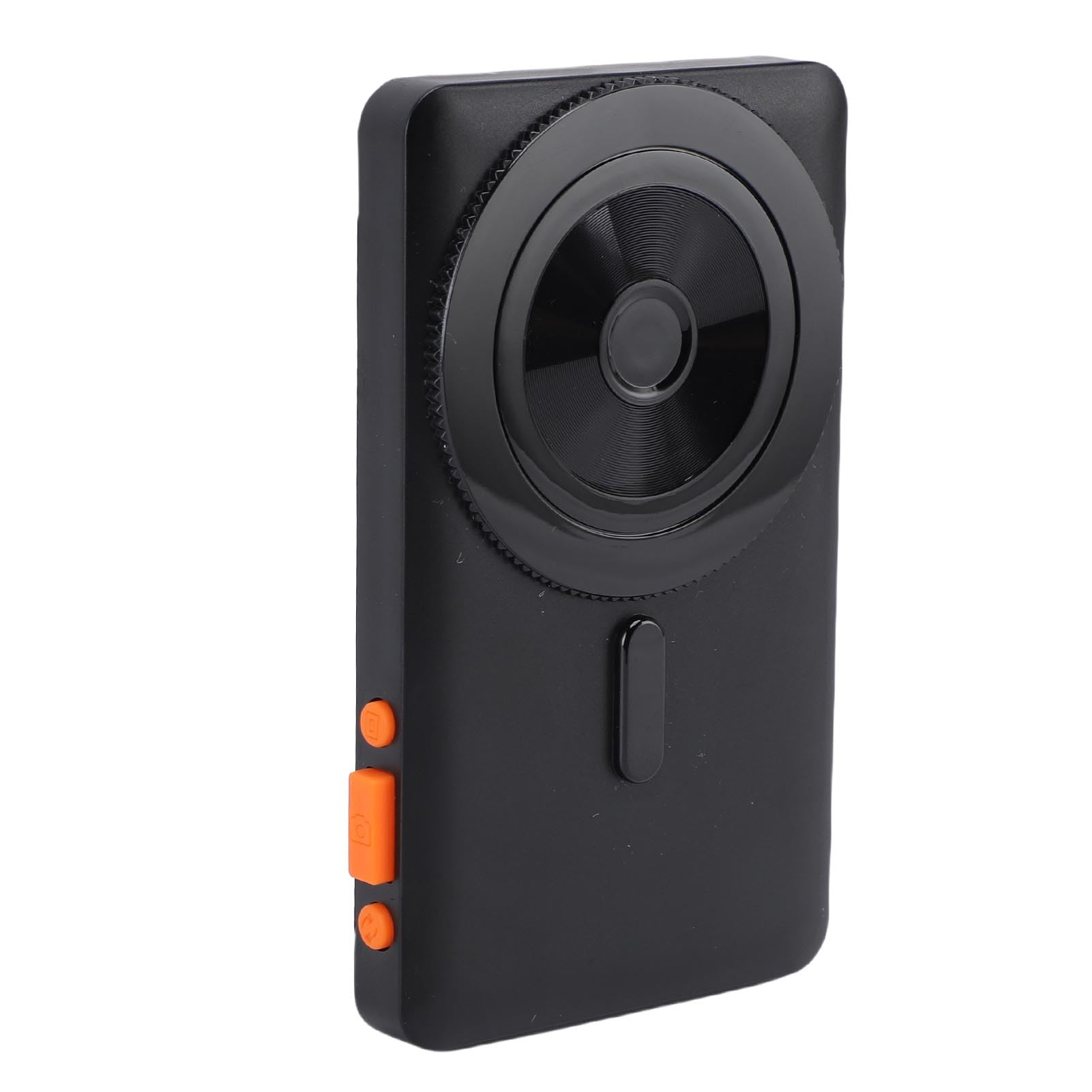 Sxhlseller Ekran Selfie Telefonu, 4,02 Cala Bezprzewodowa Magnetyczna Selfie Selfie, Rejestrator 4K i 3 Poziomy Poziomu, Tylna Kamera do Vlog na żywo Tiktok (BLACK)