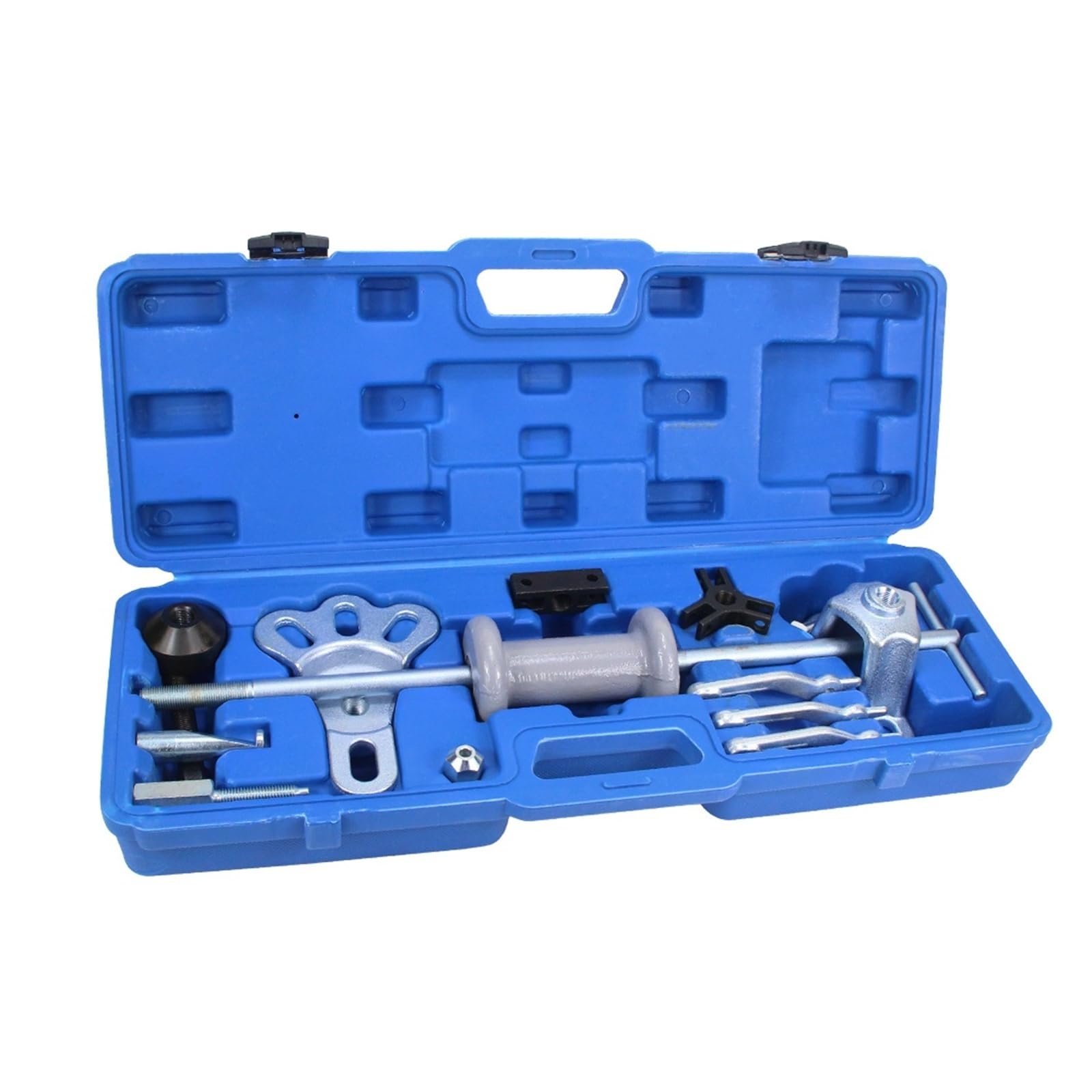 Juego de extractor martillo deslizante 9 vías, cojinetes cubo rueda delantera y kit eje trasero