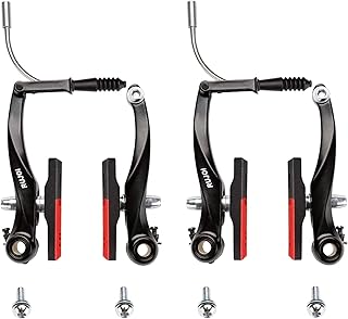 RUJOI Bike Brake kit,Bike V Brake Set with 72mm Superior V-Brake Shoes,Ideal for Mountain,BMX Bike Brake Set Upgrade