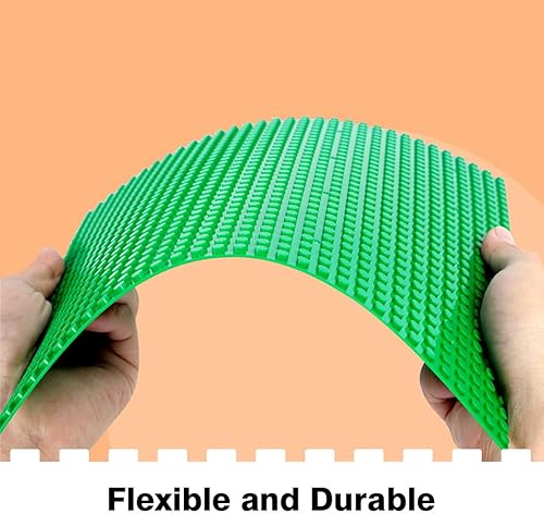 Miniatura 3 de Paquete de 8 placas base de construcción autoadhesivas clásicas de 10 x 10 pulgadas, 100% compatibles con todas las principales marcas, tablero de