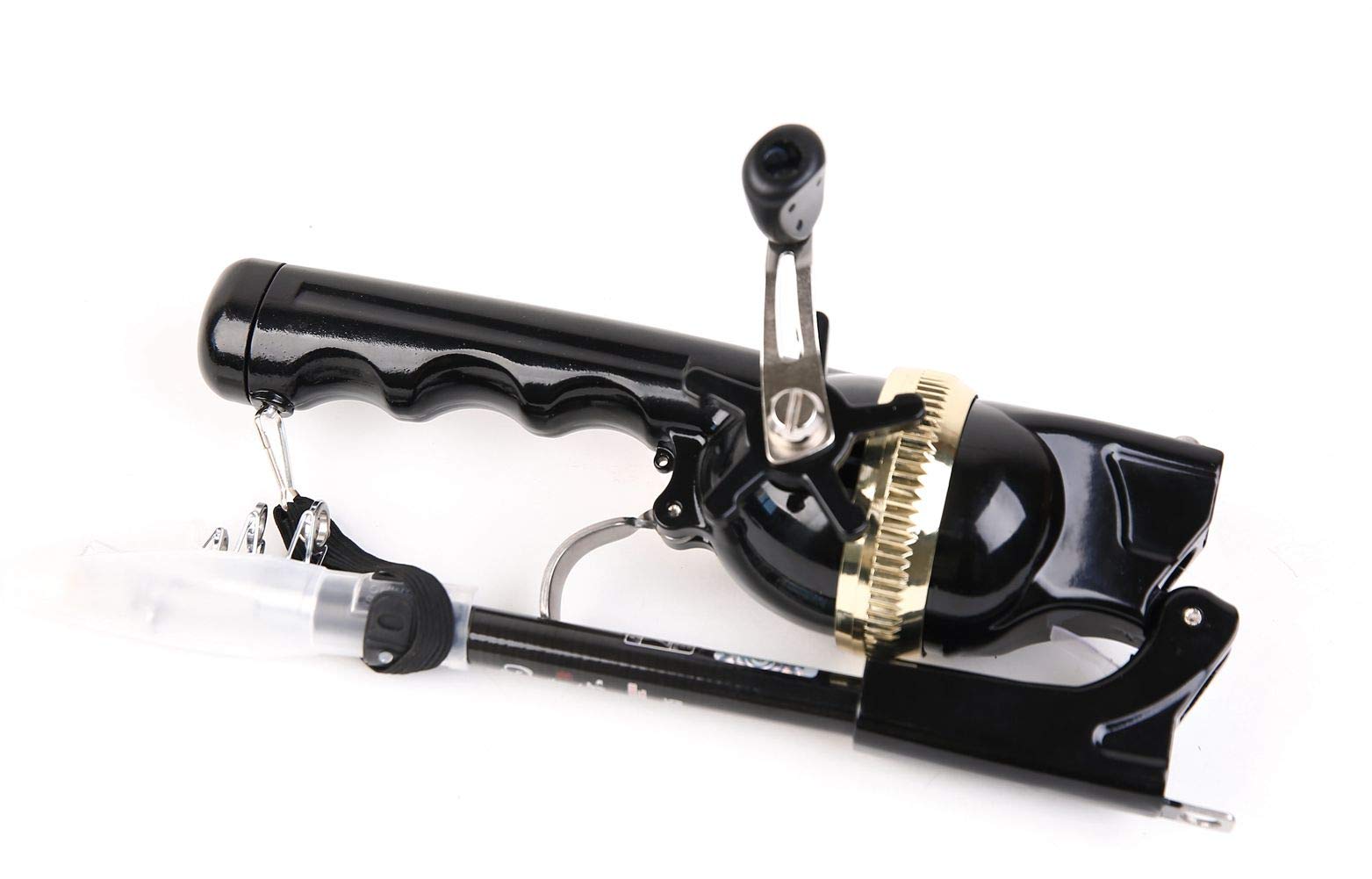 Fishing Gear Pocket Fishing Rod Integrated Fishing Rod and Reel Combo Telescopic Fishing Rod with Line Mini Fishing Pole for Kids