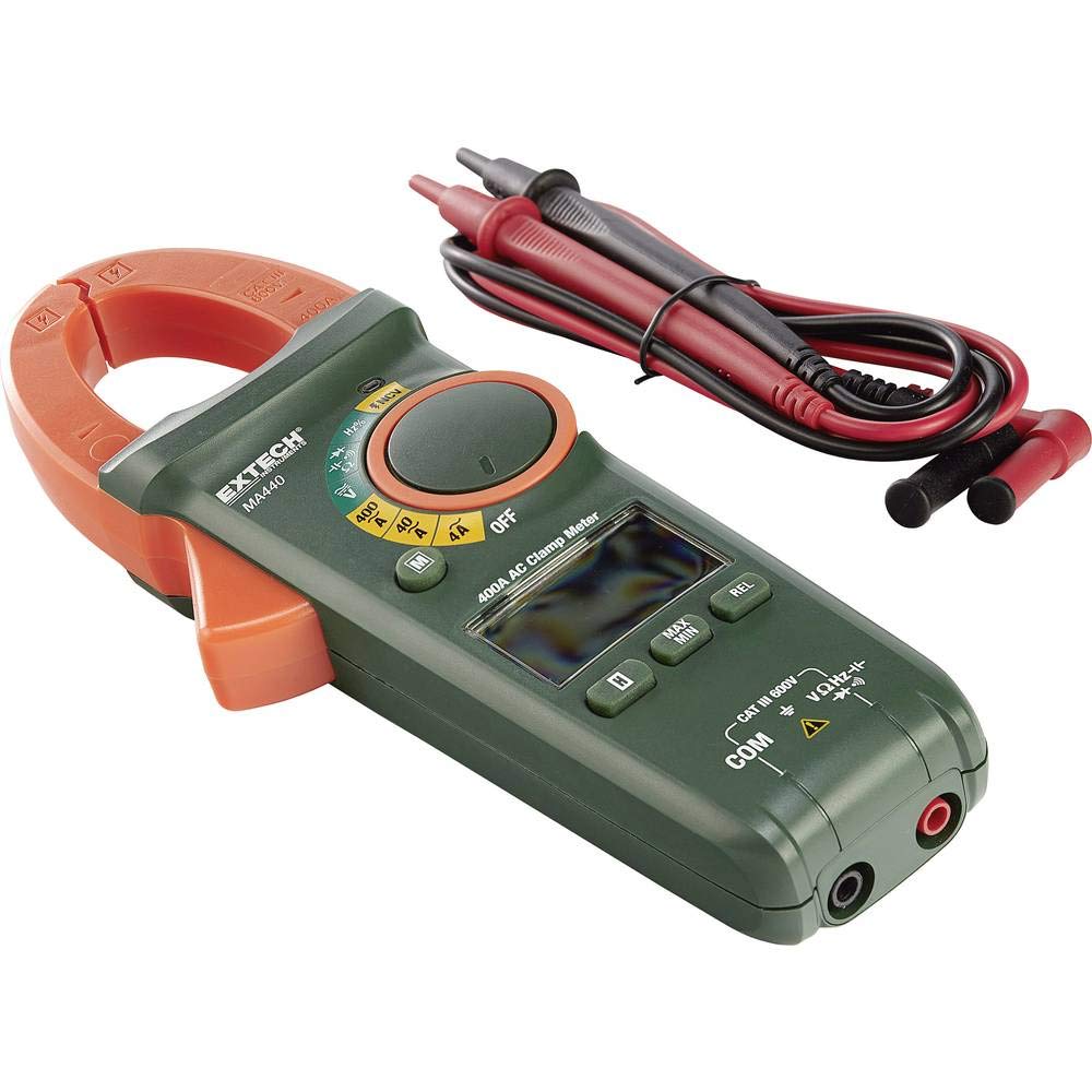 Extech MA440 400A AC Clamp Meter with NCV, True RMS, 4000 Count — Amazon image 2