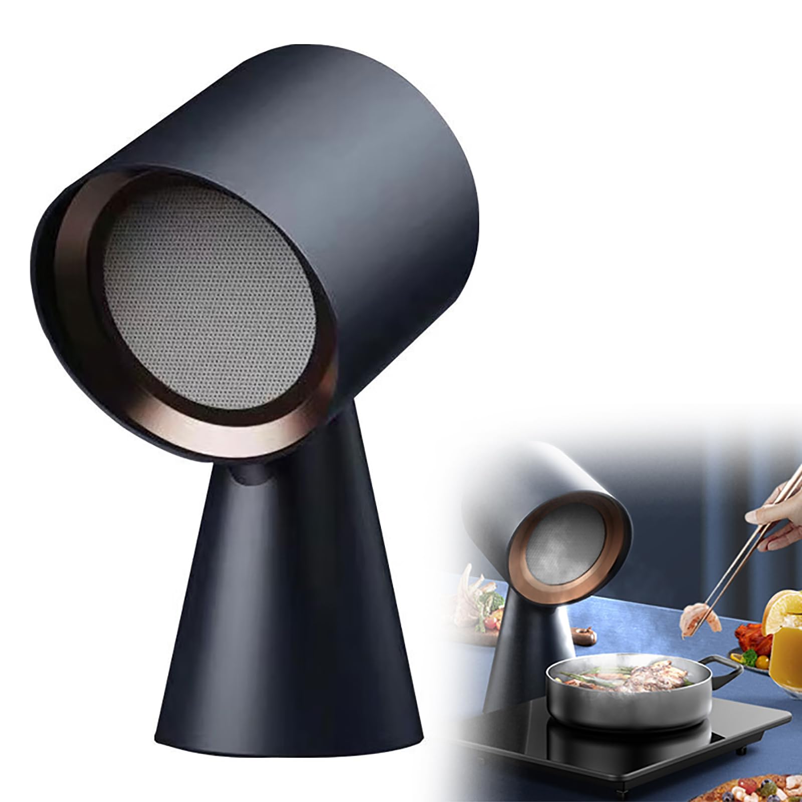 Hotte de cuisine portable silencieuse pour cuisiner à table sans fumée ni odeur
