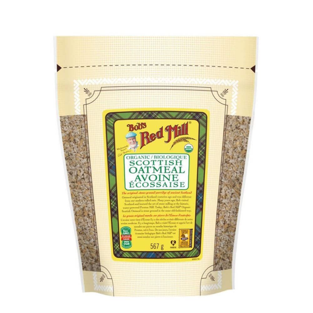 Bobs Red Mill Scottish Oatmeal, Organic, 567 Grams