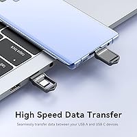 Vista 7 de KEXIN 32G USB C Flash Drive USB 3.0 Metal Dual Drive 32 GB USB Stick Mini Tamaño OTG Memory Stick para Tipo-C Android Smartphones Tablets