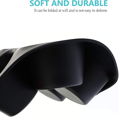 Miniatura 7 de Hemoton Moldes de chocolate para cupcakes, galletas cubiertas de chocolate, freidora de aire, molde para magdalenas, bandeja antiadherente para