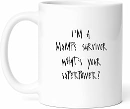 Mumps Awareness Mug - Viral Coffee Cup - Health Advocate Funny Gift From Family - Immunization Tea Mugs - Prevention Cups - 11 Oz Ceramic Gifts For Community Supporters, Birthday, Him, Her, Month