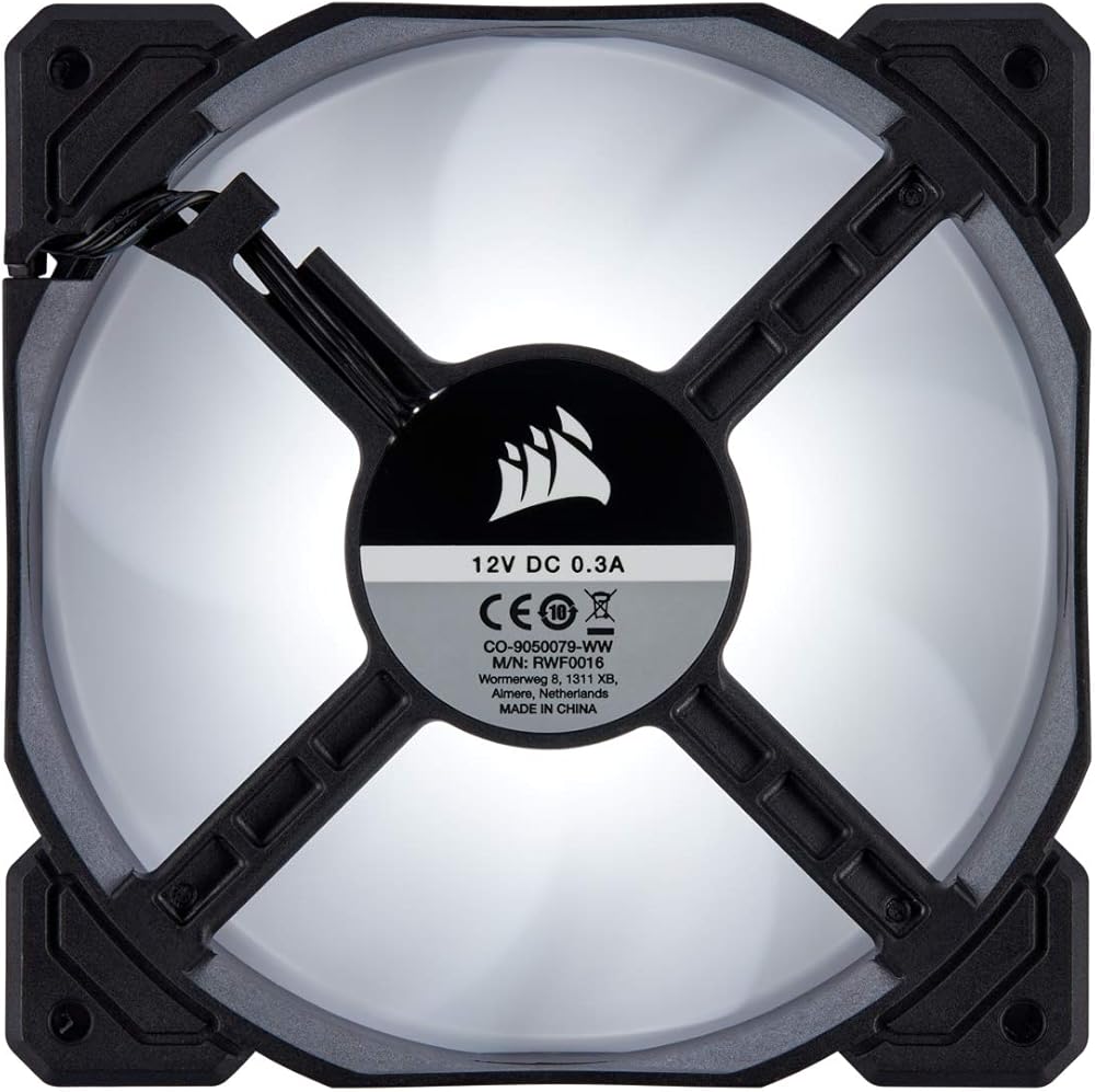 CORSAIR AF120 LED Low Noise Cooling Fan Single Pack thumbnail 4