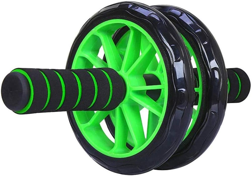 Exercise Wheel Strength Training Body Fitness for Abdominal Muscles Alloy Steel Pipe, PU Material Abdominal Muscle Wheel