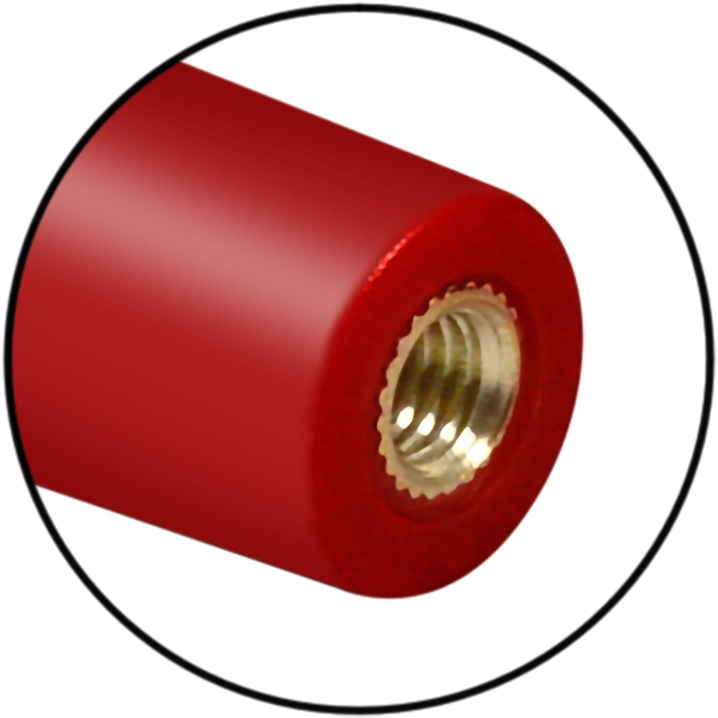 ONE250 13" Inches Flexible Rubber Antenna, Compatible with Toyota Tundra (1999-2023), Toyota Tacoma (1995-2016), FJ Cruiser (2007-2015), Highlander - Designed for Optimized FM/AM Reception (Red)
