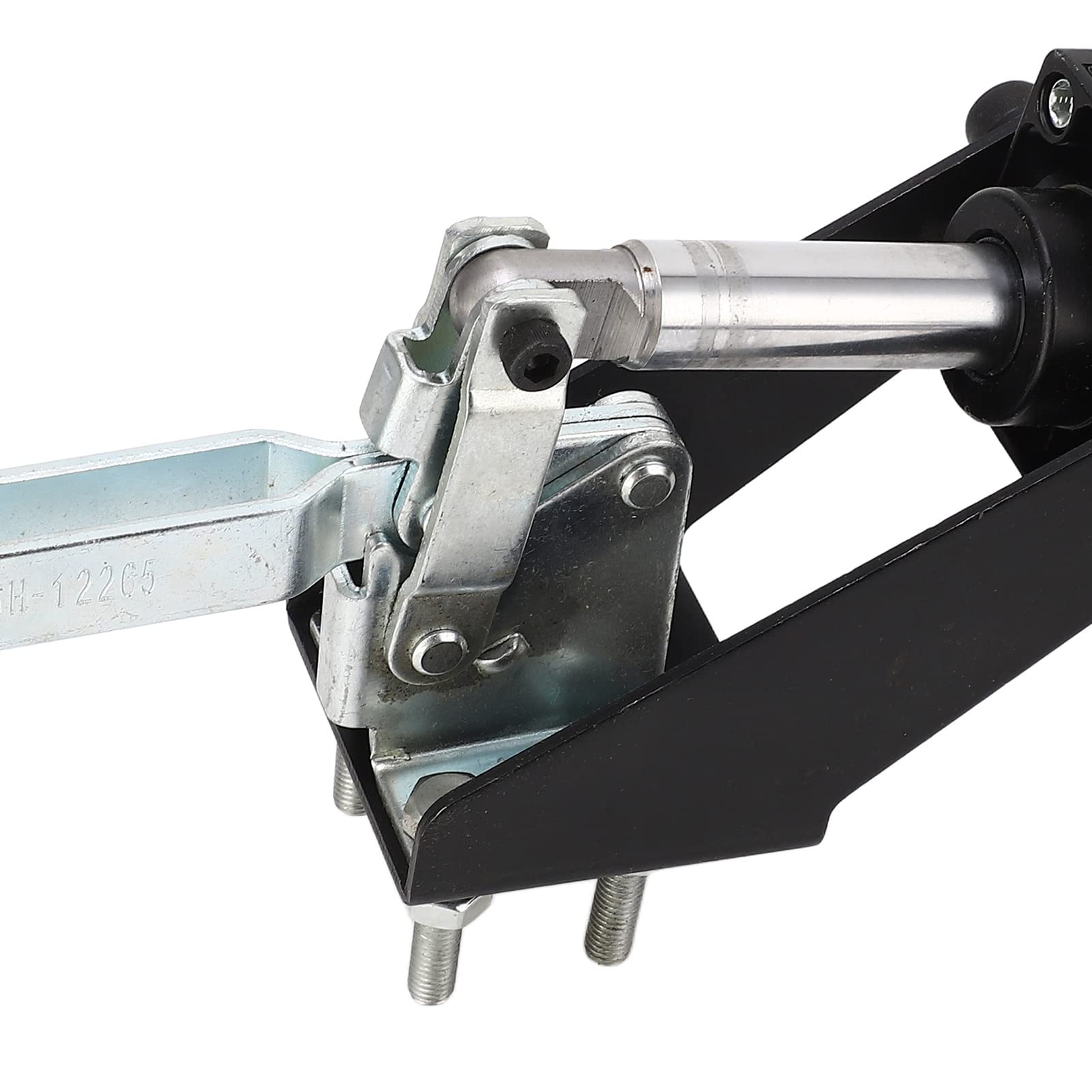 Pince à Bascule Pneumatique, Pince à Bascule à Air en Acier SPHC avec Force de Serrage de 340 Kg, Cylindre de 40 Mm G1/8 Pouces, de Fixation à Ouverture Rapide pour la Fabrication de