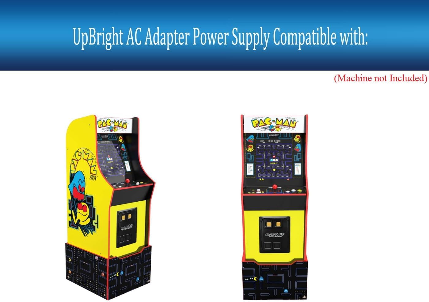 Arcade1Up Cabinets Compatible with UpBright Adapter