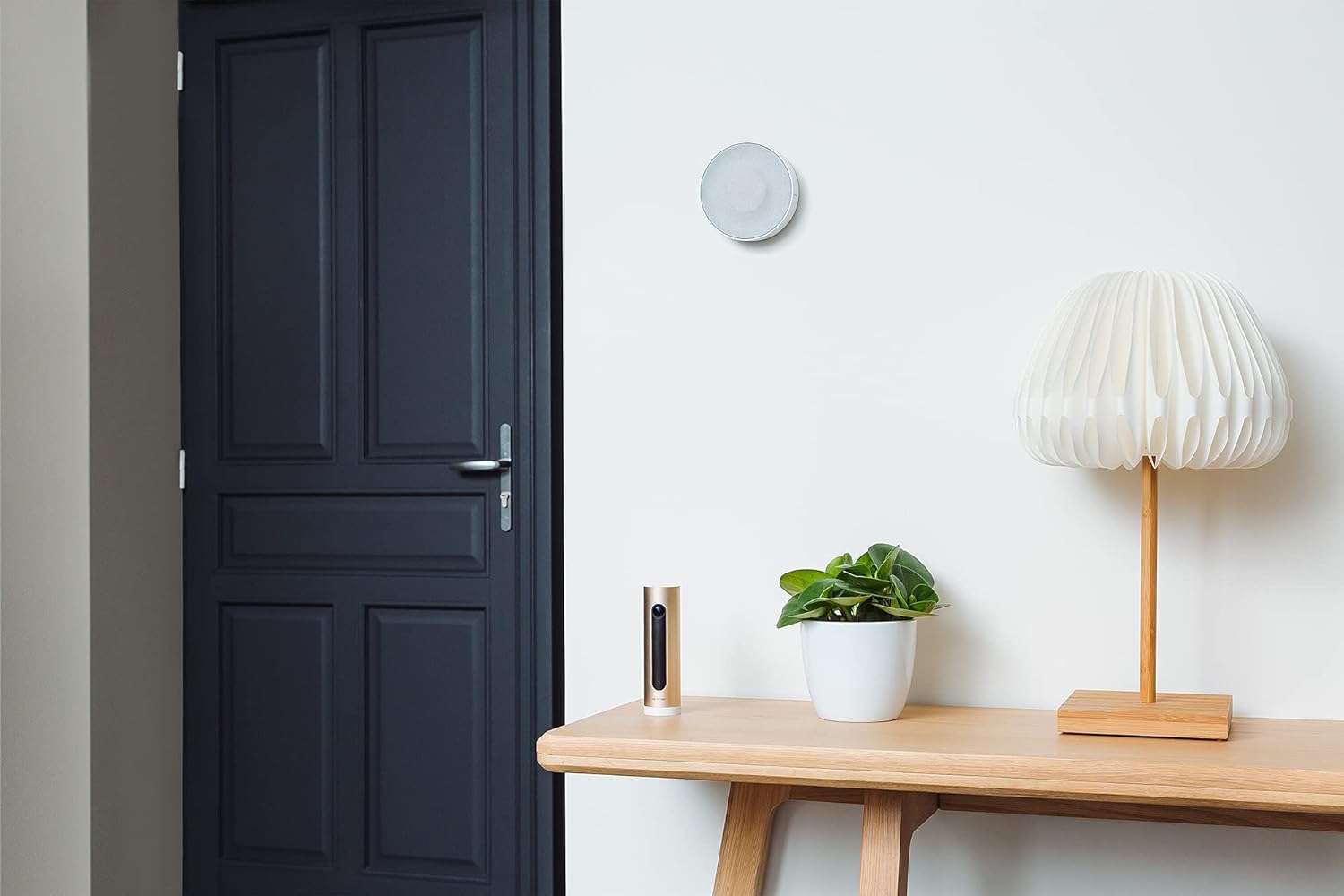 Netatmo Sirena Inteligente para Interior, Inalámbrica, Wi-Fi, 110 dB, Activación/Desactivación Automática, Sin Suscripción, Alimentación con Batería, Accesorio - NIS01-EU