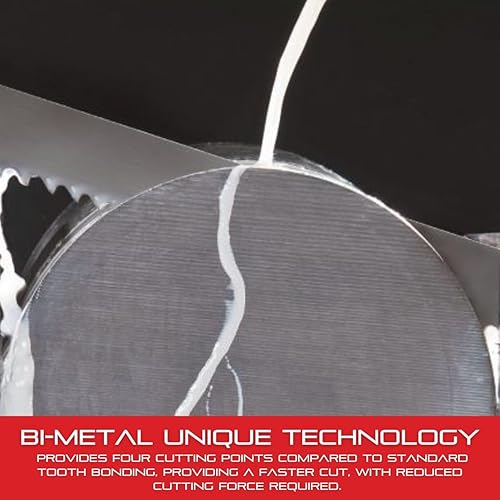Miniatura 5 de Hoja para sierra de banda profesional Pro-Die de Starrett, Bi-Metal, diente Intenss, set curvo, corte neutral, 1