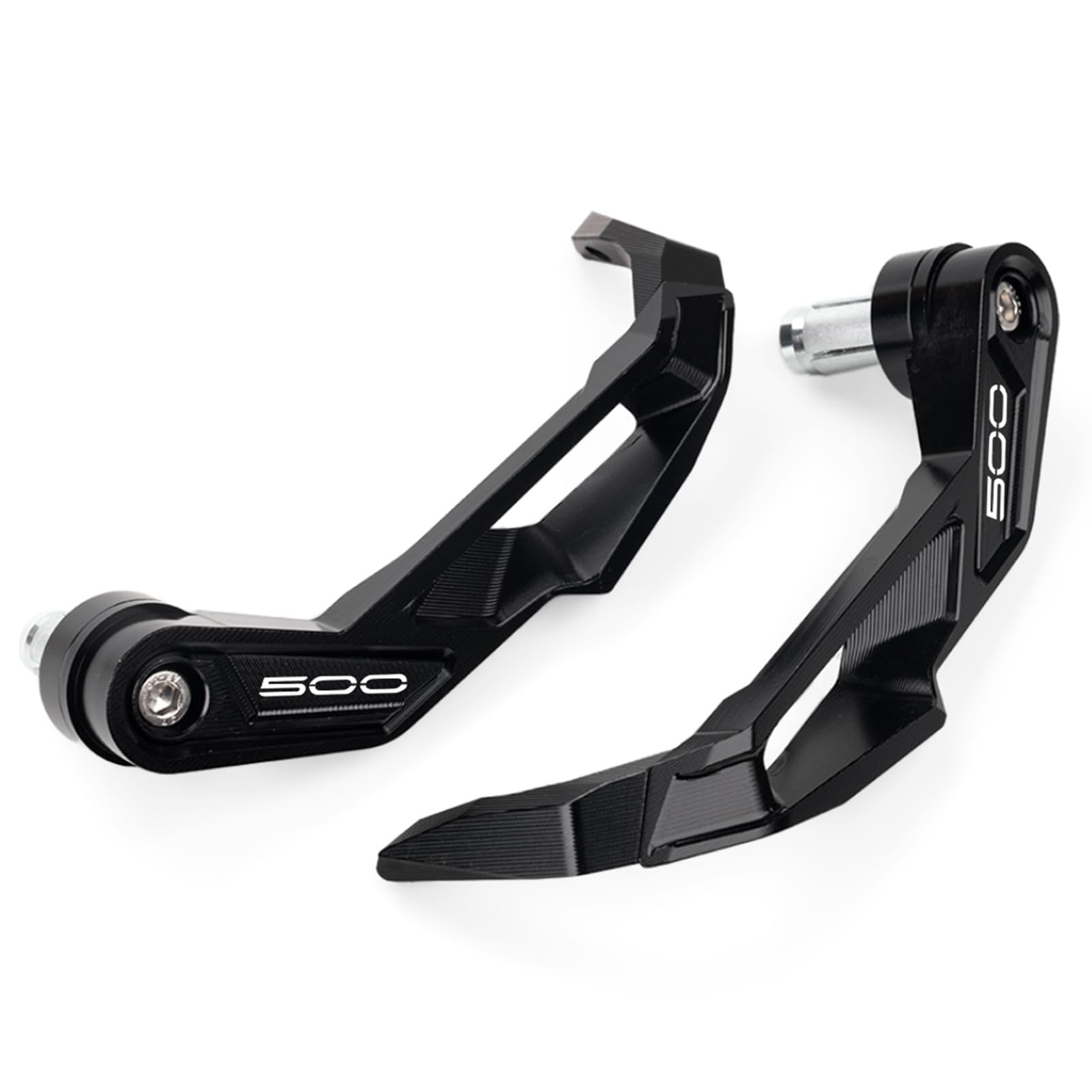 Photo 1 of ZYAKOMO Compatible with 2025 Ninja 500 ninja500 SE 2024 Z500 Z 500 SE Aluminum Motorcycle Handguards Brake Clutch Lever Guards Protector Accessories (Black)