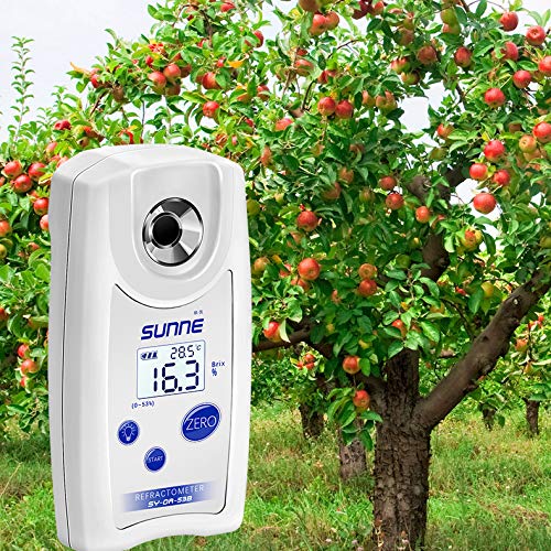 Amazon | Huanyu ポケット糖度計 糖度測定器 デジタル表示 高濃度BRIX0
