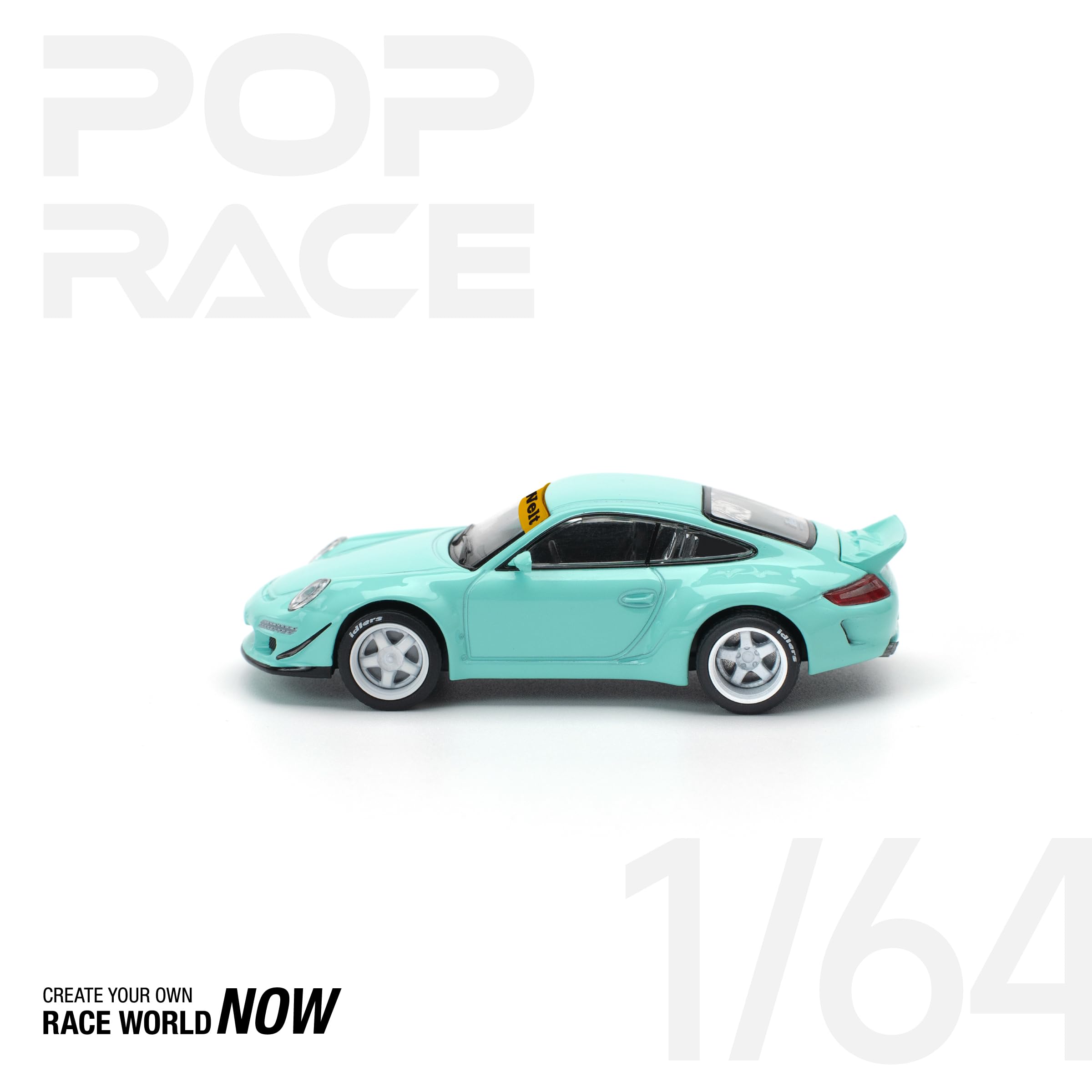 Amazon | POP RACE 1/64 RWB 997 ティファニーブルー 完成品 PR640237