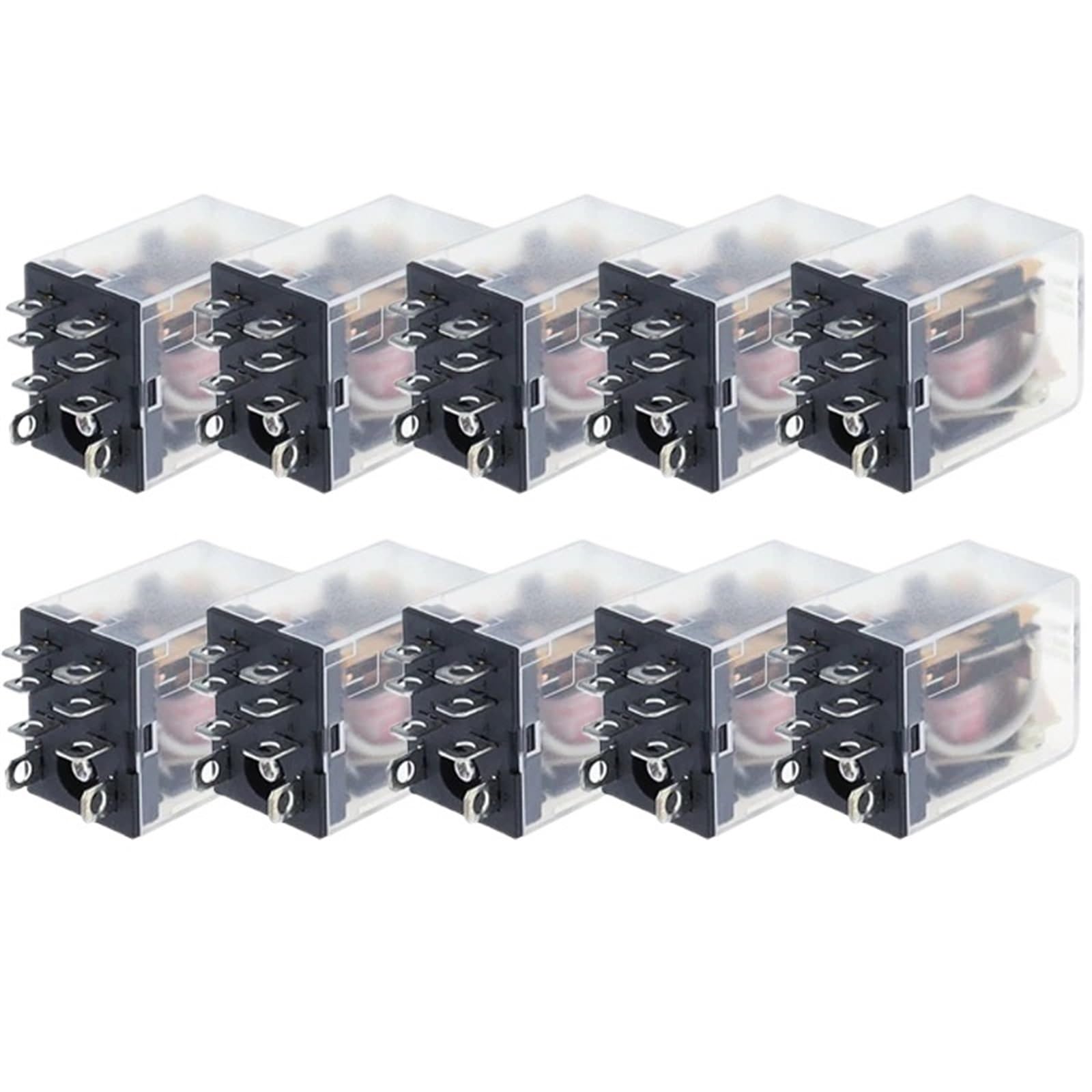 Relais de puissance 24V DC LY2NJ DPDT, la solution contre les pannes de tableau à 8 broches