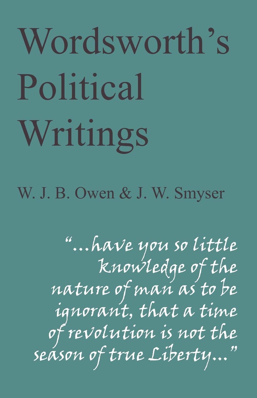 Wordsworth's Political Writings, Owen, W.J.B. 9781847600769 Free Shipping<-