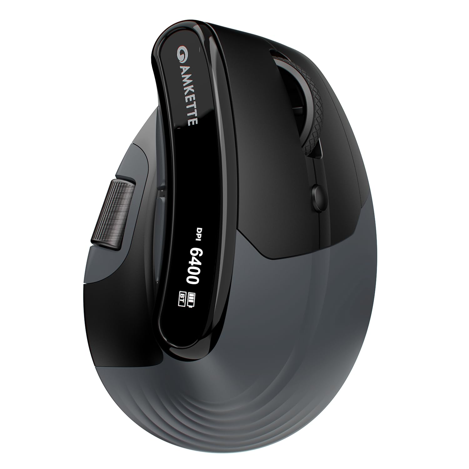Amkette XS Natural Plus Programmable Vertical Wireless Mouse/Bluetooth Mouse