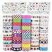 Baozun Washi Tape 50 Rolls Washi Masking Tape Dekorative Klebeband DIY Papier Tape