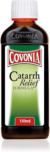 Covoina Catarrh relief Formula - a traditional herbal medicine to relieve nasal and throat catarrh, 150 ml (Pack of 1)