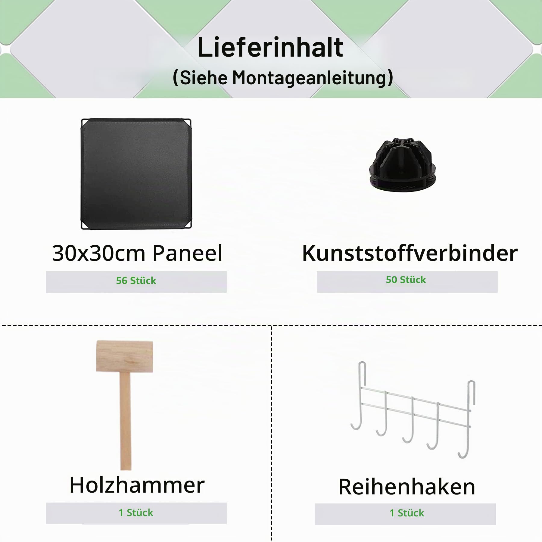 C&AHOME Würfelförmiges Aufbewahrungsregal, 16-Würfel-Regaleinheiten für den Schrank, DIY-Modulregal aus Kunststoff, Bücherregal, Aufbewahrungswürfel, 48,4" L x 12,4" B x 48,4" H, Schwarz, SUM3016H