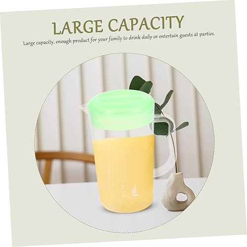 Miniatura 2 de Jarra de plástico de gran capacidad para servir agua para soporte de limonada, suministros de jugos, té helado y más entretenimiento y uso diario