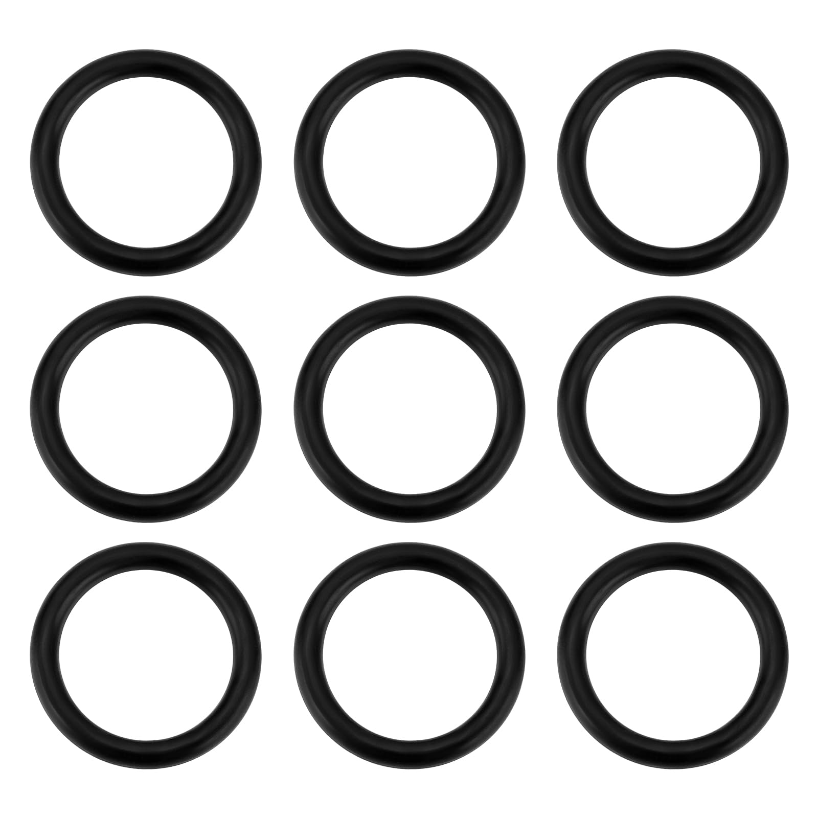 Create idea 50Pcs Nitrile O Ring 12.5mm ID x 2mm C/S NBR 70 Rubber 16.5MM X 12.5MM X 2MM O Ring Washers Spacer O-Rings Gasket for Hose, Faucet, Automotive, Plumbing