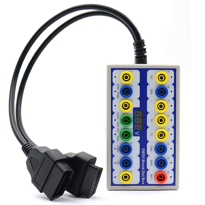 Buy ODB2 Breakout Box, OBDII Diagnosis Scan Tool, Auto Car Diagnostic