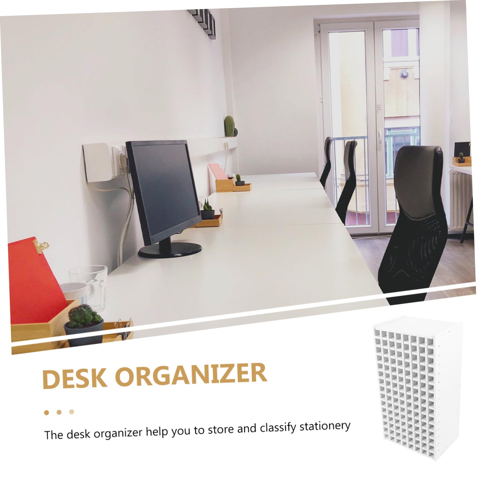Lurrose Organisateur De Marqueurs Organisateur De Bureau Pour Stylos Support De Rangement De Bureau Multifonctionnel Support De Rangement De Papeterie