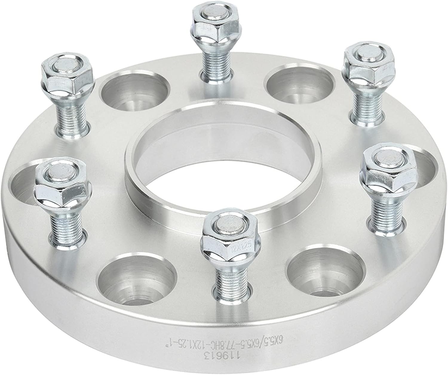 LSAILON 2X 6 Lug hubcentric Wheel Spacers Adapters 1" 6x5.5 to 6x5.5 12x1.25