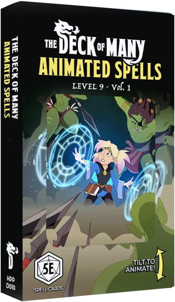 The Deck of Many Animated Spells: Level 9