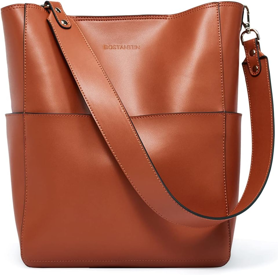 Women's Leather Designer Handbags Tote Purses Shoulder Bucket Bags