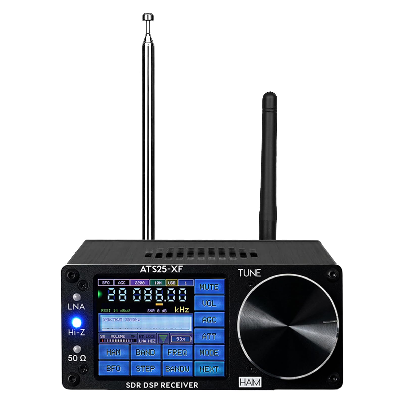 Snapklik.com : GOOZEEZOO ATS25-XF Si4732-A10 V4.2 Portable Shortwave ...