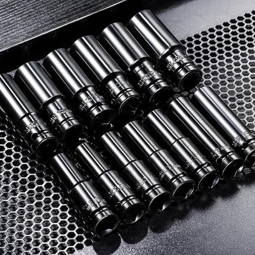 Jeu de douilles métriques longues 8-32 mm pour débloquer les écrous difficiles d'accès - 3