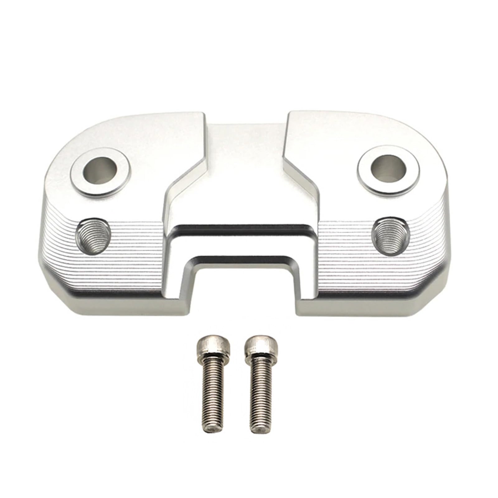 Pasuje Do Ducati Scrambler400 800 1100 Akcesoria Motocyklowe Podnośnik Kierownicy Przeciągnij Uchwyt Zacisk Przedłużający Adapter Zacisk Wspornika Kierownicy Riser zacisk Adapter(Silver)