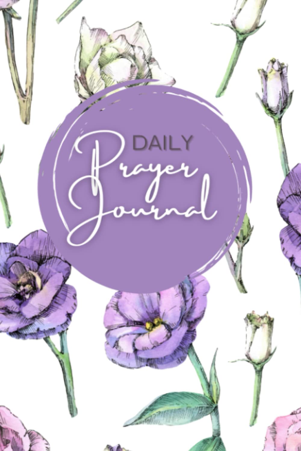 Daily Prayer Journal | Devotional, guided prayer journal, 365 days of Prayers, Floral Diary, Floral Journal, Daily Journal for Women, Christian prayer journal,
