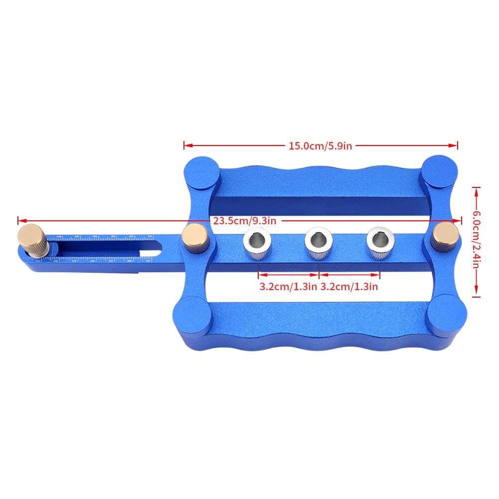 6/8/10 mm Zentrierung Jig Metrischer Stift, Holzbearbeitung Bohrwerkzeug, Bohrungsführung, Holzbohrer-Set, Bohrung aus Holz